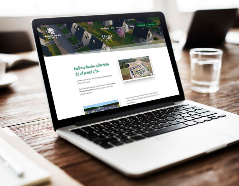 Strona internetowa dla Osiedle Dębowy Park